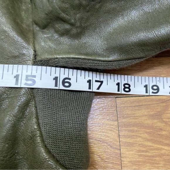 New Veda‎ x Lazerade Domino Moto Jacket Textured Leather Women Size XS NWT - Picture 7 of 9